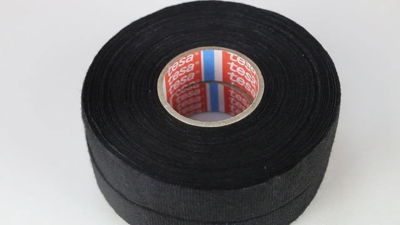 5 Rolls Tesa 51618 25m X 19mm Cloth Tape Sound insulation and noise reduction