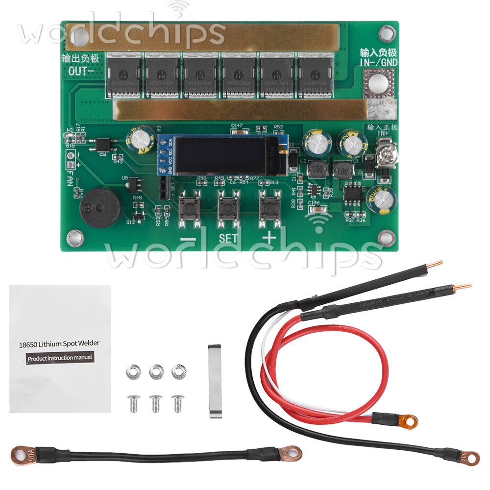 99 Gear Spot Welding Welder Machine DIY Kit Support Battery Faraday Capacitor