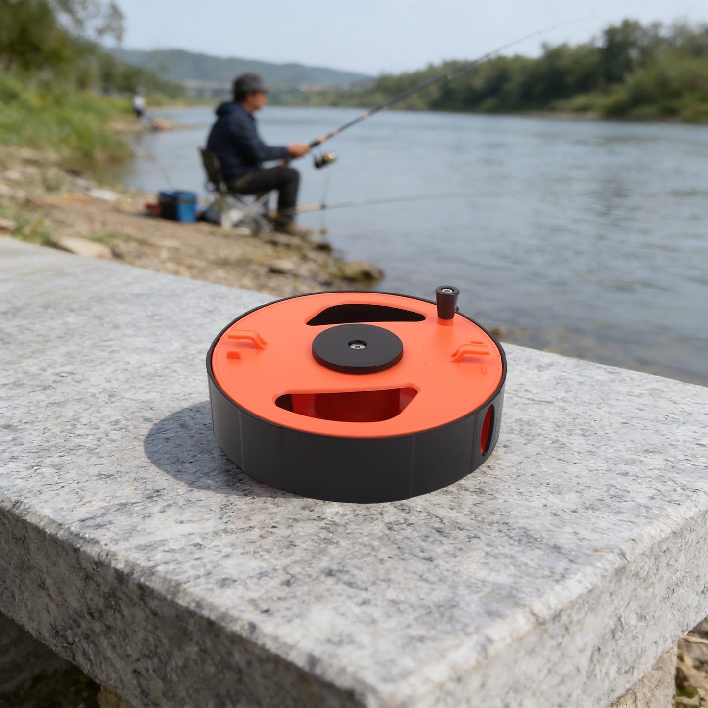Fish Finder Hand Reel for Underwater Camera Cable Reel Winder 50 Meter Capacity