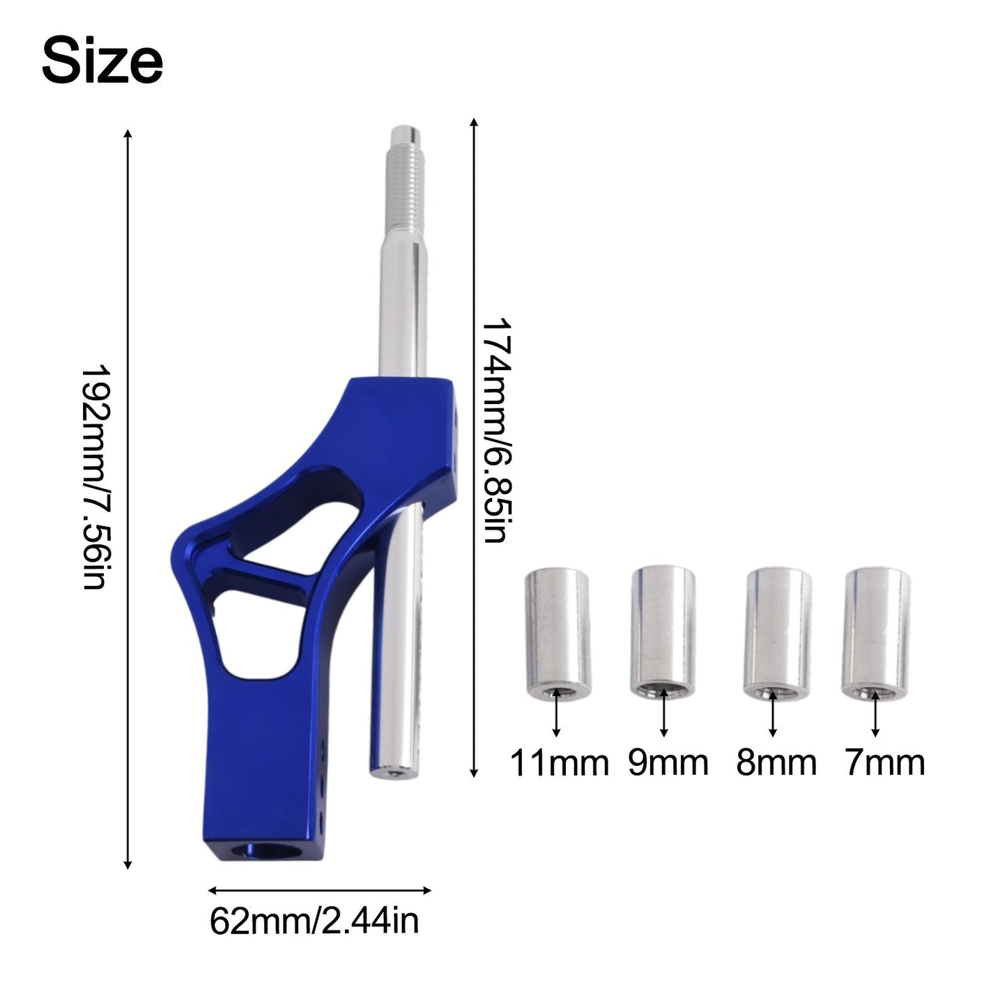 Adjustable Auto Shift Lever Extension Designed for Safety and Driver Comfort