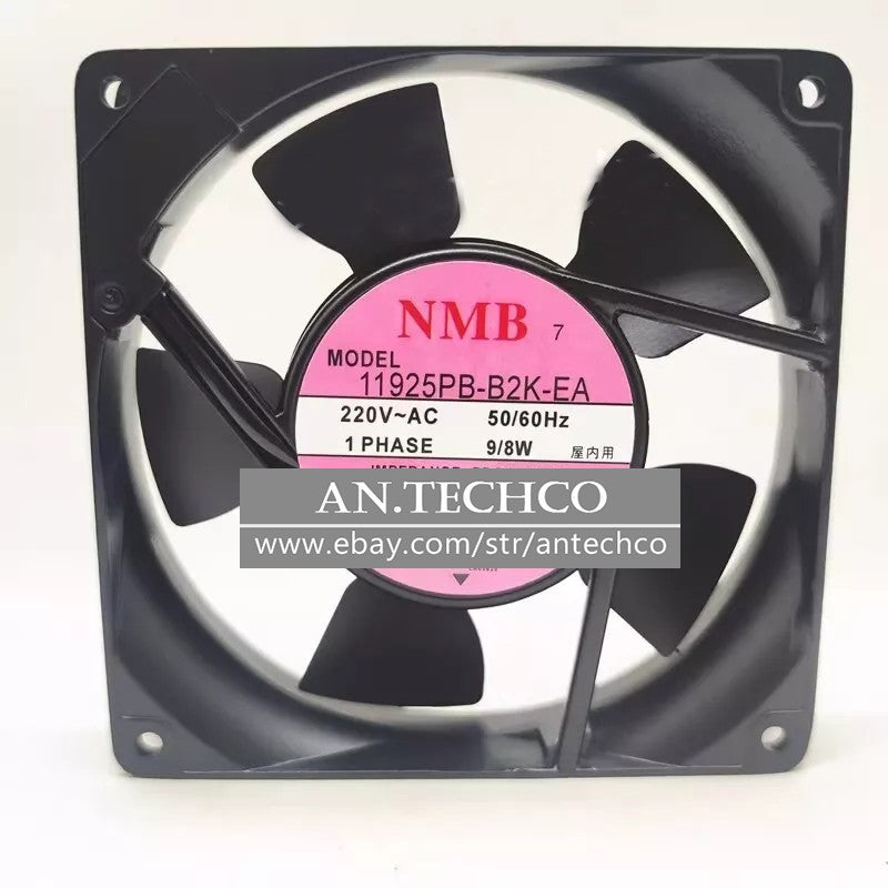 For NMB 11925PB-B2K-EA 12025 AC220V 9/8W High Airflow Cooling Fan