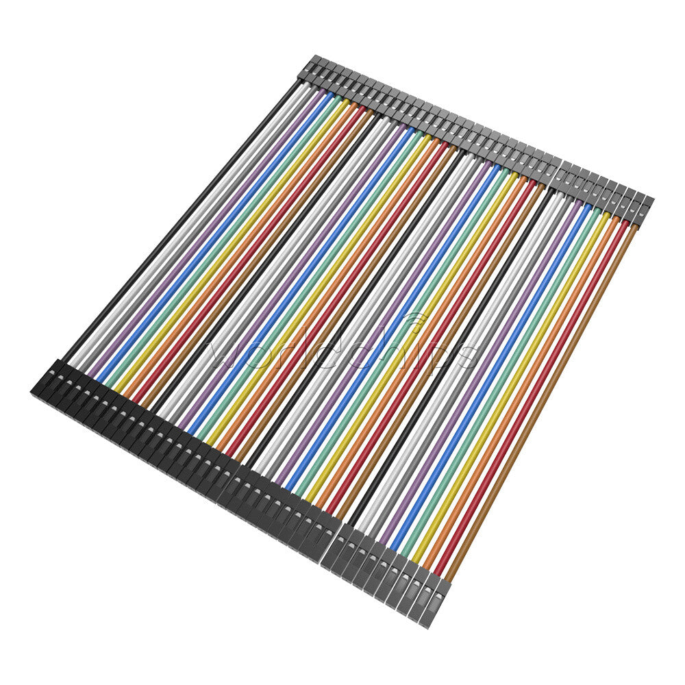 10PCS 40Pin Dupont Wire Jumper Cables 10cm Female To Female 1P-1P For Arduino