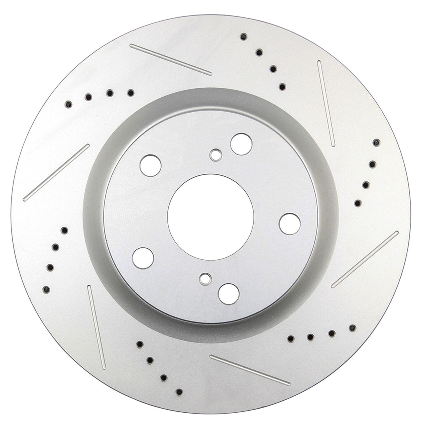 For 2008-2017 Toyota Camry Avalon Front Drilled & Slotted Rotors + Brake Pads