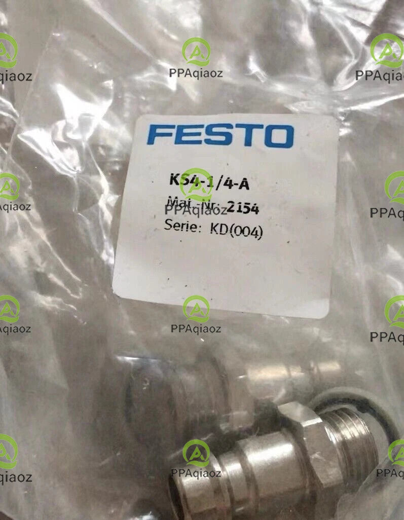 1PC  FESTO KS4-1/4-A 2154 Quick Connect Plug Free Shipping