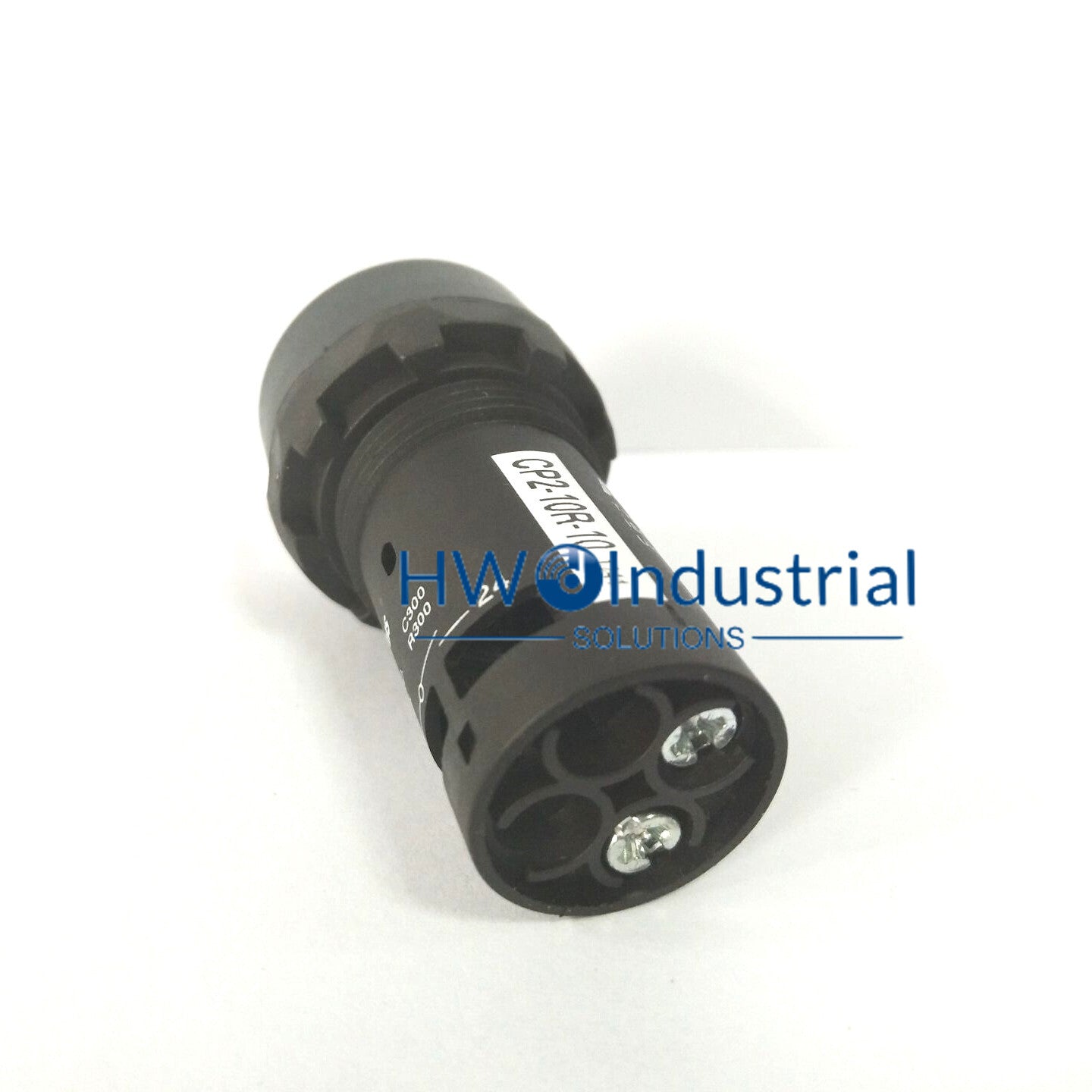 2PC  ABB Self-locking Flat Head Button CP2-10R-10 Red 1 Normally Open 1NO