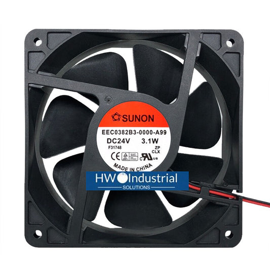1PC SUNON EEC0382B3-0000-A99 12038 24V 3.1W 12CM Axial Flow Fan
