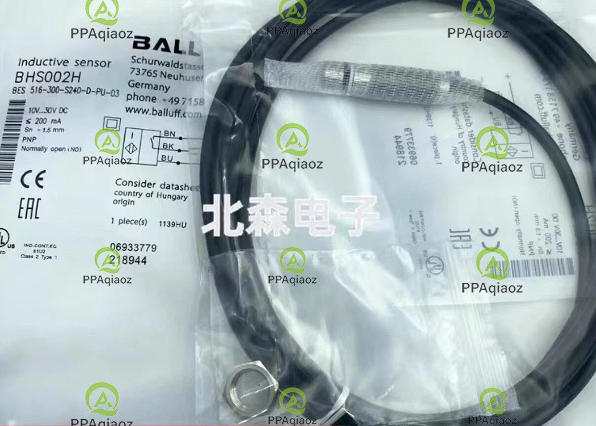 1Pcs    BALLUFF BES 516-300-S240-D-PU-03（BHS002H）sensor Free transport