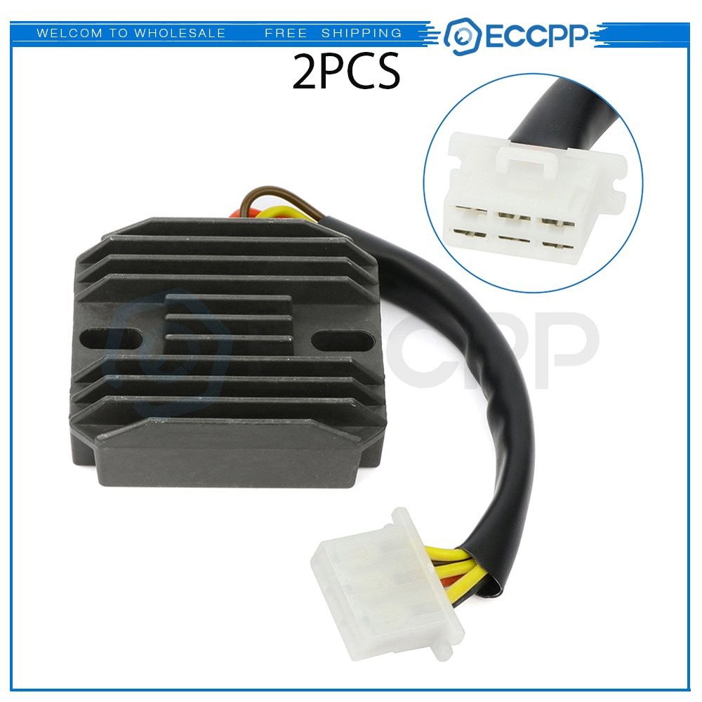 ECCPP 2Pcs Regulator Rectifier Fits KAWASAKI 21066-1030 21066-1018