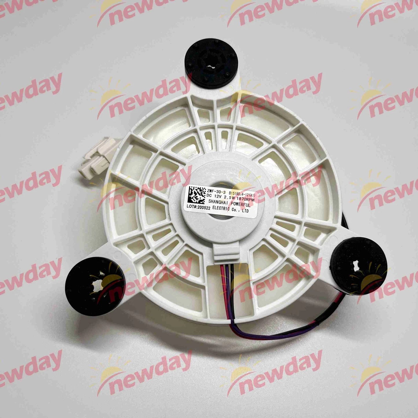 1x For Refrigerator ZWF-30-3 ZBYP-2 5-8-52 12V 3W fan motor