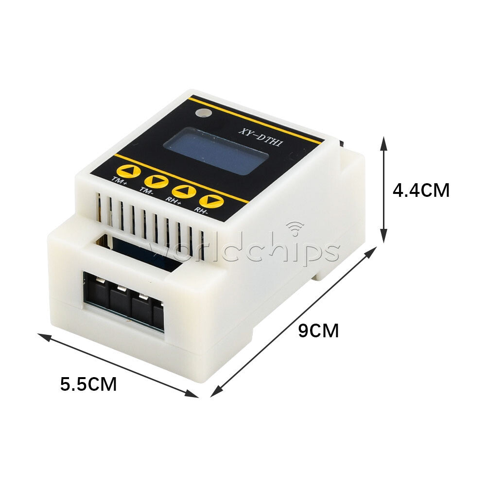 DTH1 Temperature Humidity Thermostat LED Digital Automatic Control Dual Output