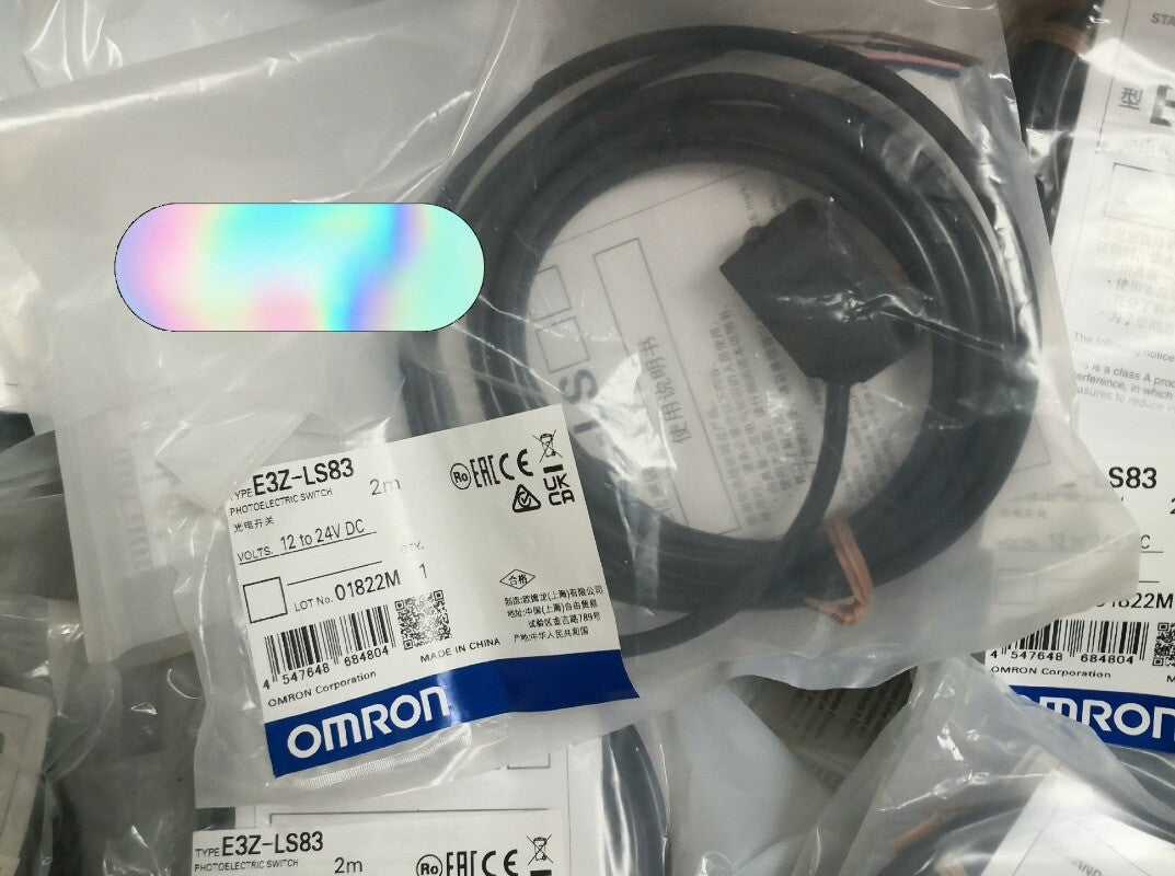 1pcs Omron E3Z-LS83  2m  Photoelectric Switch Sensor