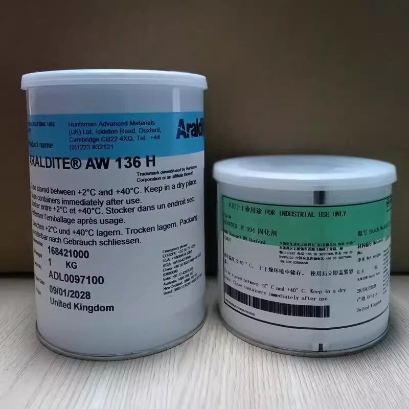Huntsman Araldite AW 136H Epoxy & Hardener HY 994  1.4KG   free ship
