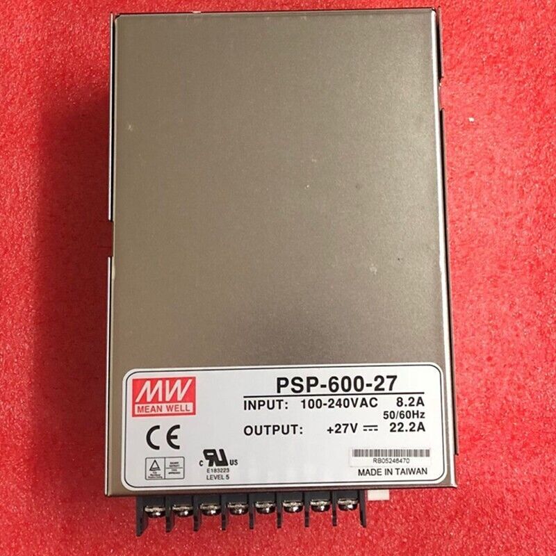 1pcs MEAN WELL PSP-600-27 Switch Power Supply 27V 22.2A 599.4W