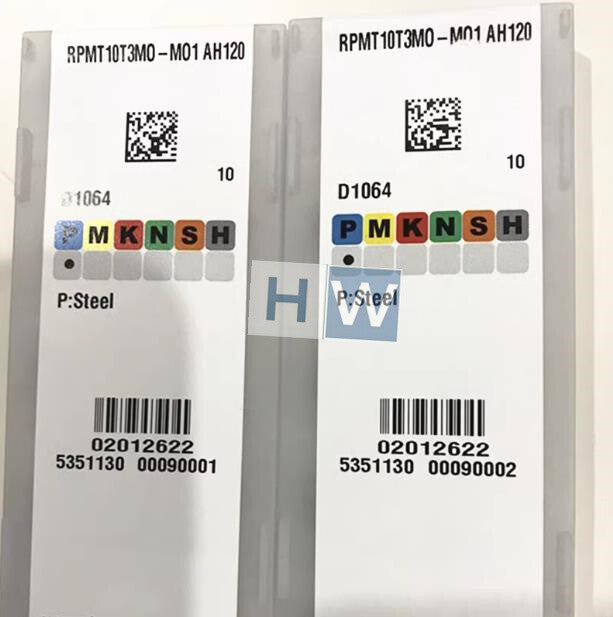Box/10PCS Tungaloy Milling Insert Circular CNC Blade RPMT10T3MO-MO1 AH120