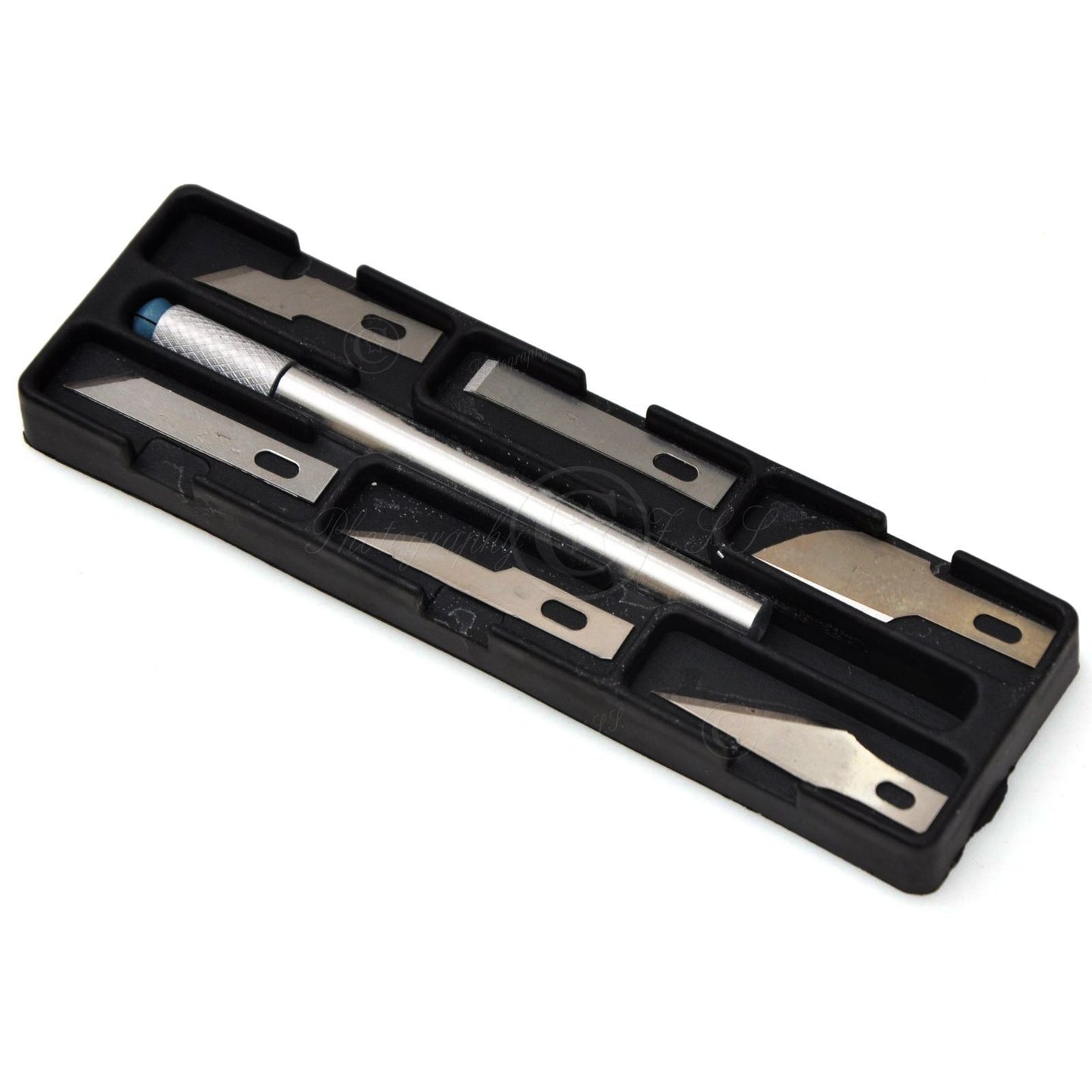 7in1 Circuit Board Cutting Paper Carving Knife DIY Blade Vintage Gouge Tool Kit