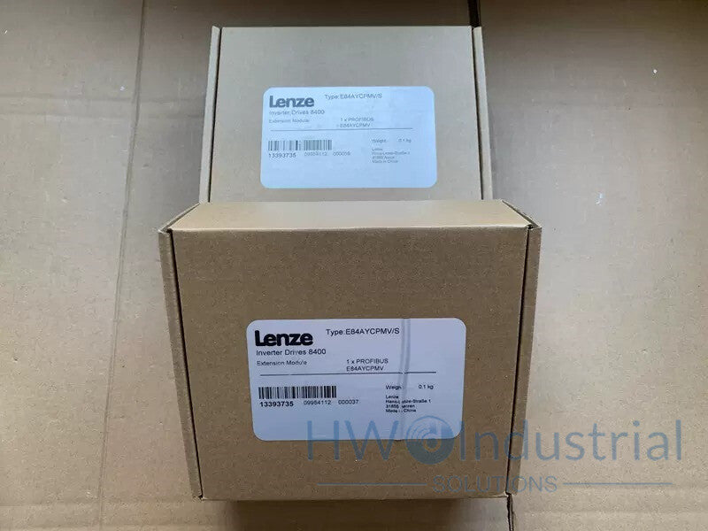 1/Piece  Lenze 8400 Inverter Profibus Communication Module E84AYCPMV/S