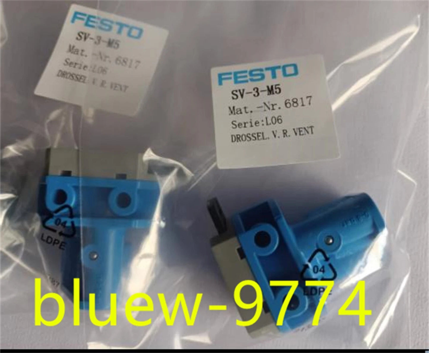 1PCS  FESTO Basic valve SV-3-M5 6817 #P