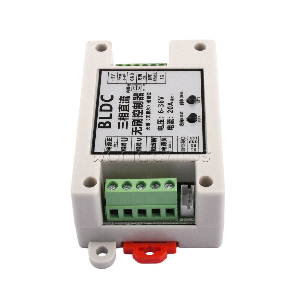ZS-X14 400W BLDC 3-phase DC Brushless Driver Control Board Motor Controller DIY