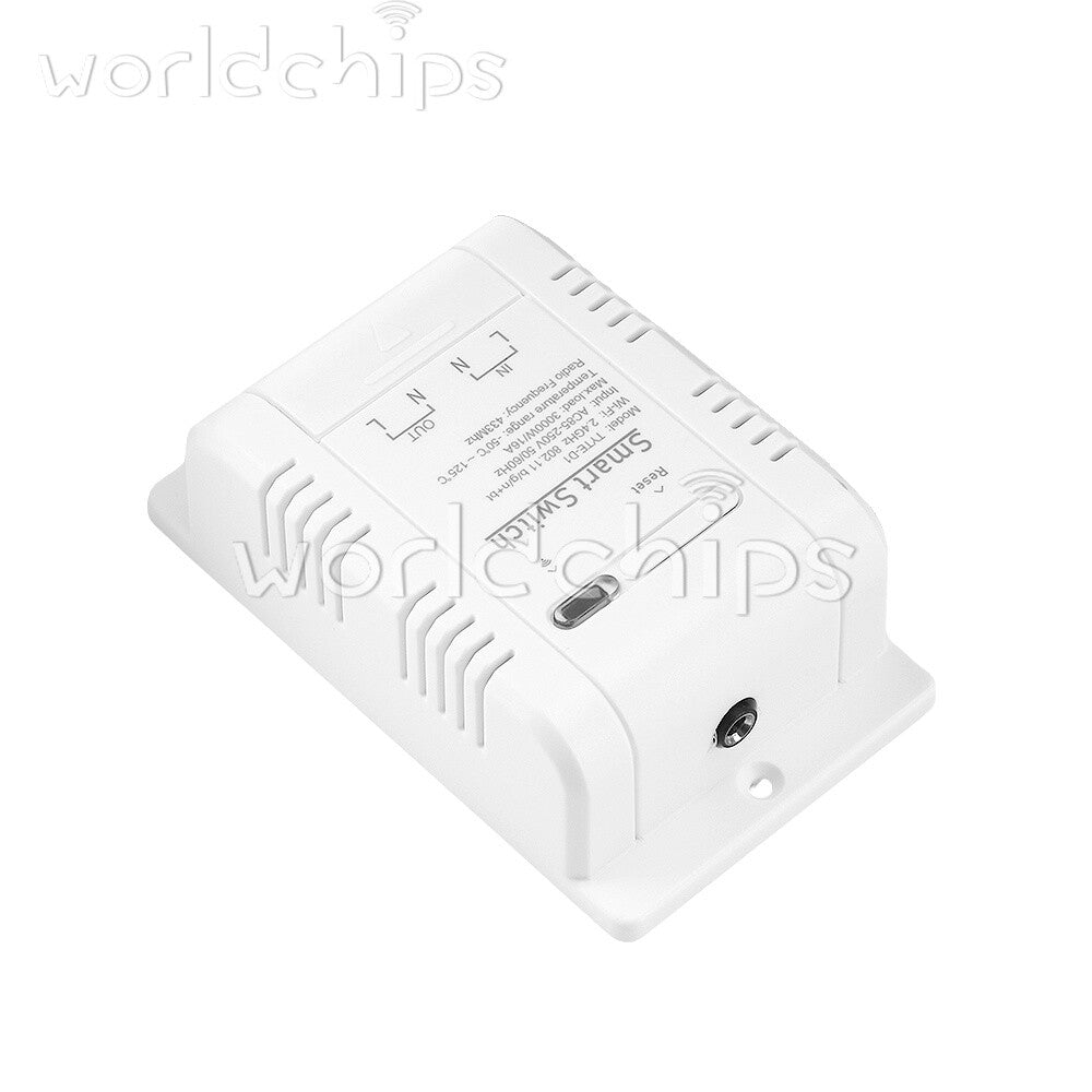 16A 3000W Tuya Smart Temperature Control Switch With Energy Monitoring RF433