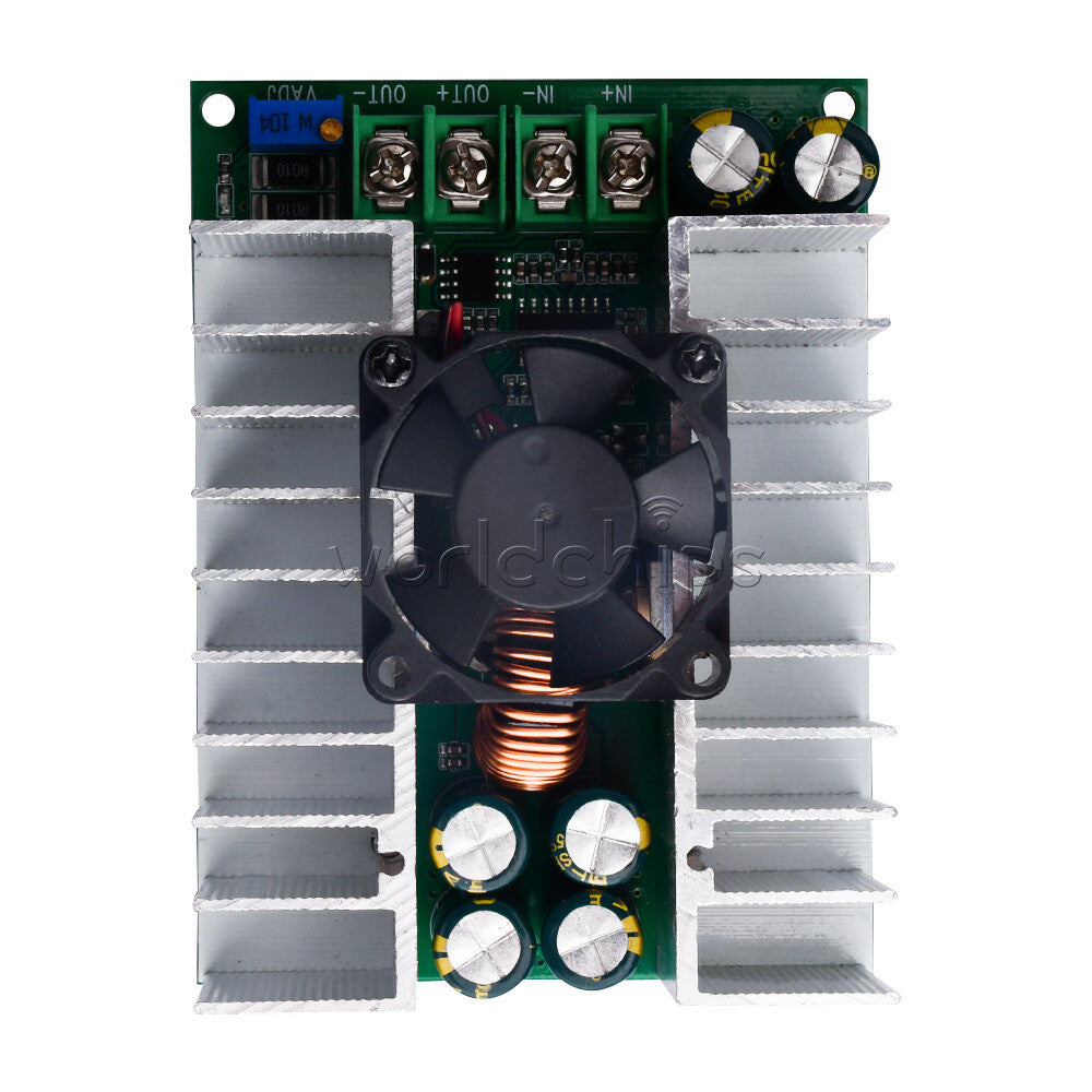 DC-DC Adjustable Step-down Module 12V-75V to 5V 19V 21V 24V 48V 500W Converter