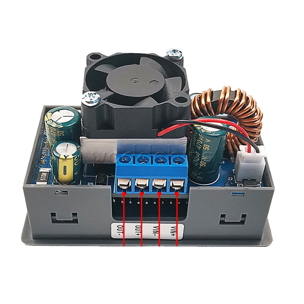 ZK-5KX CNC DC DC Buck Boost Converter CC CV 0.6-36V 5A Power Module Adjustable