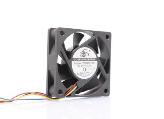 1PC FZN CDM6015B DC5V 0.35A 6CM 4-wire Dual Ball Cooling Fan