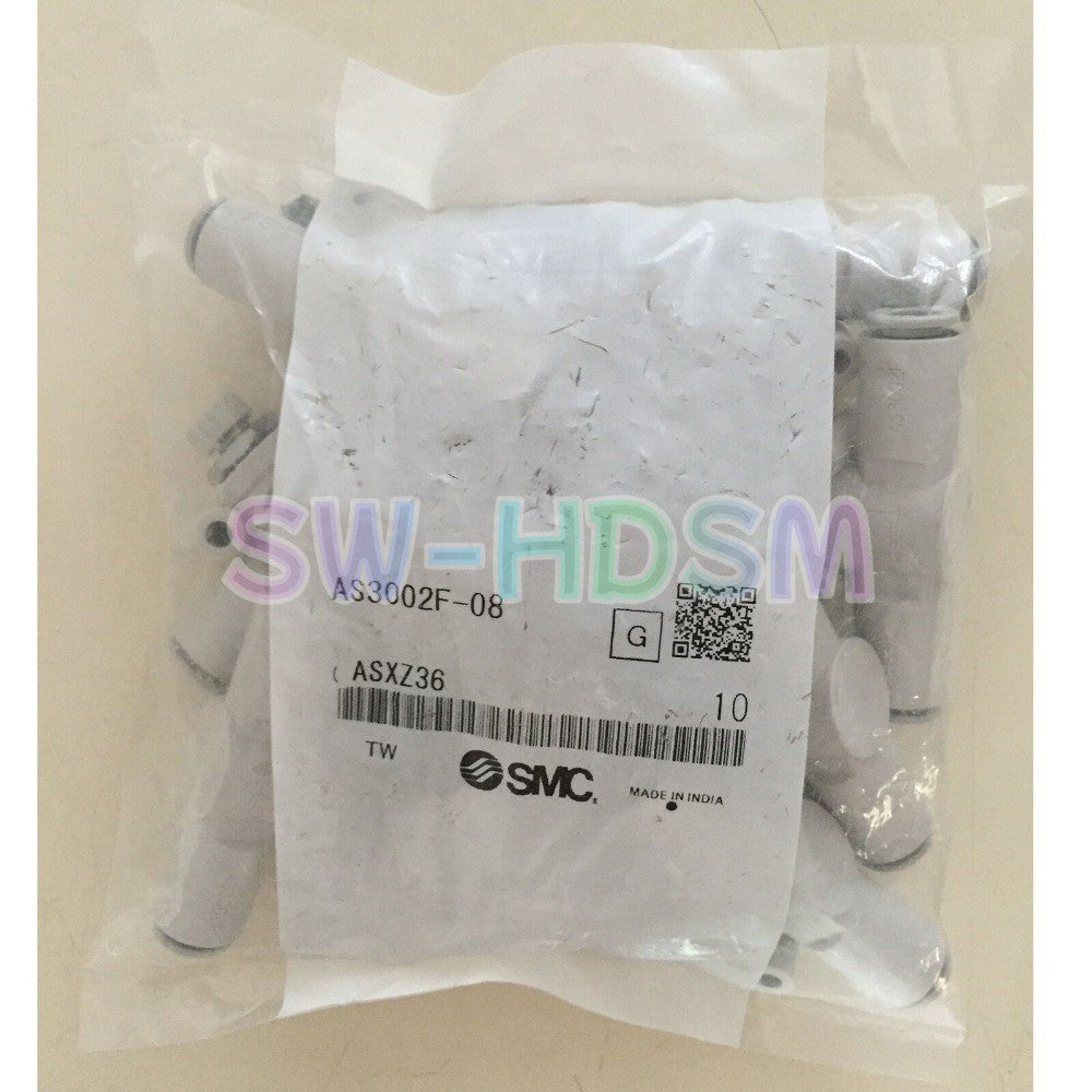 10PCS  for SMC AS3002F-08 Throttle Valve Freight Free