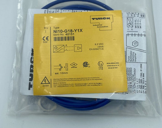1pcs  TURCK Ni10-G18-Y1 Proximity switch free shipping