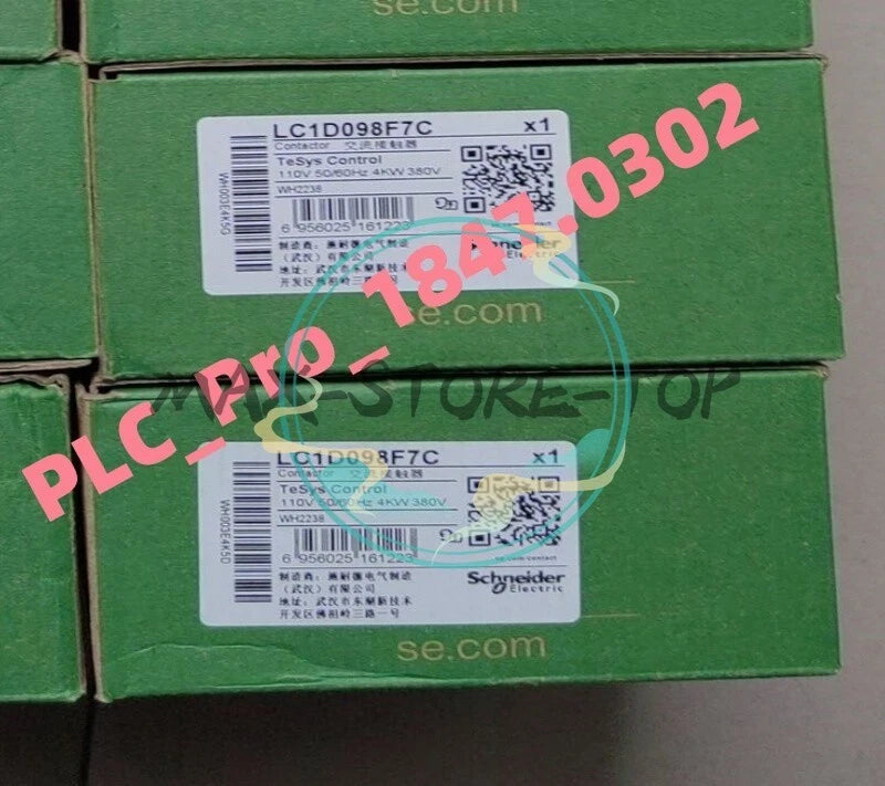 1PCS   Schneider LC1D098F7C Contactor 9A 110V 50/60Hz Fast delivery
