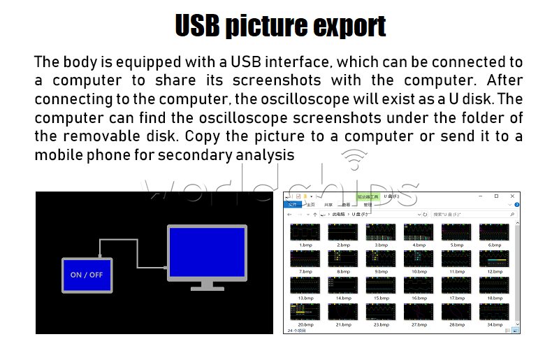 FNIRSI 1013D 7 Inches Digital Tablet Oscilloscope Dual Channel 100MHz Bandwidth