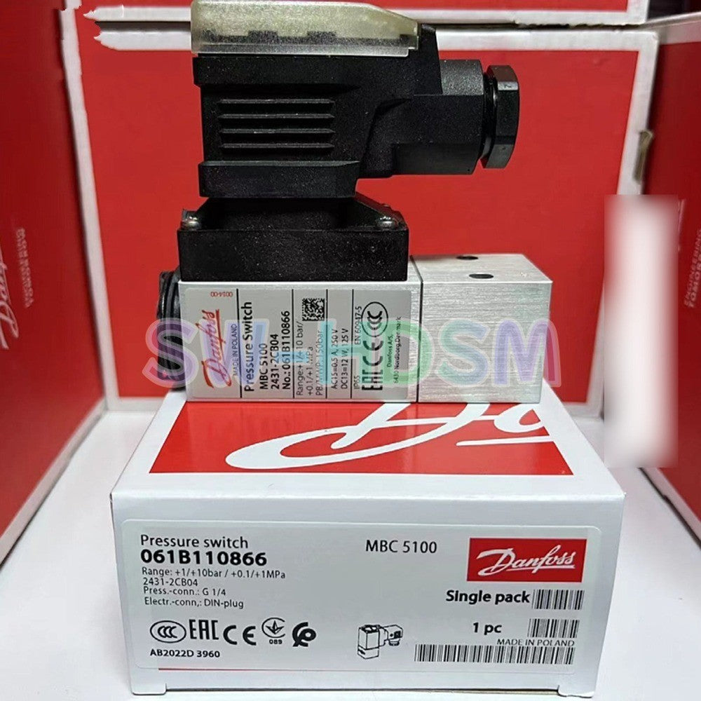1PCS  for Danfoss MBC5100 061B110866 Pressure Switch Freight Free