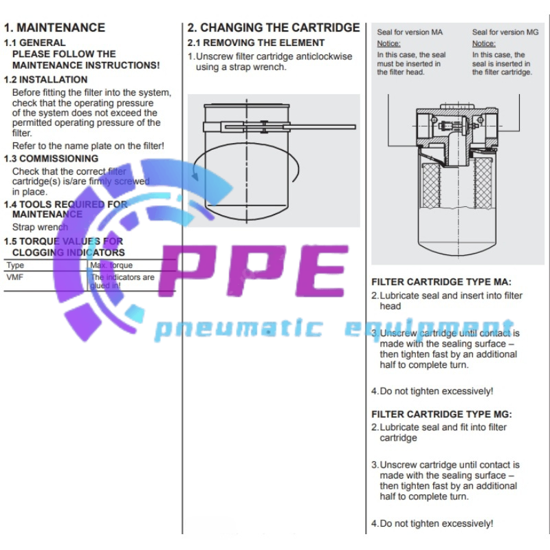 1PC  0080MA010BN HYDAC Filter Element 0080 MA 010 BN Material-No.1277457
