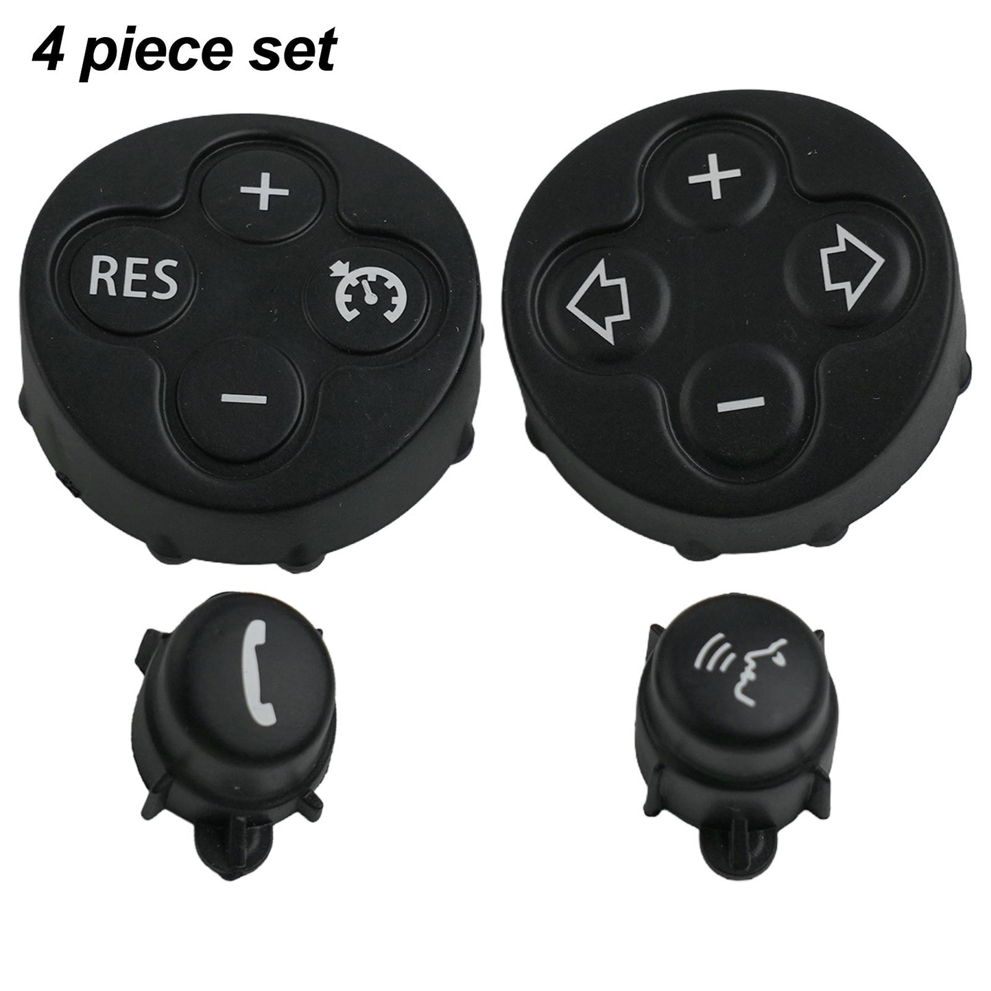 Cruise Control Buttons Cover Set Designed for Mini Cooper Models 2007 2015
