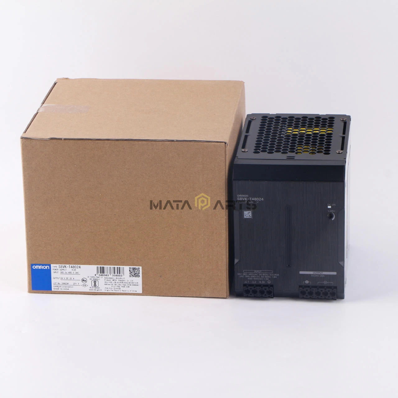 One  Omron switching power supply S8VK-T48024 #P