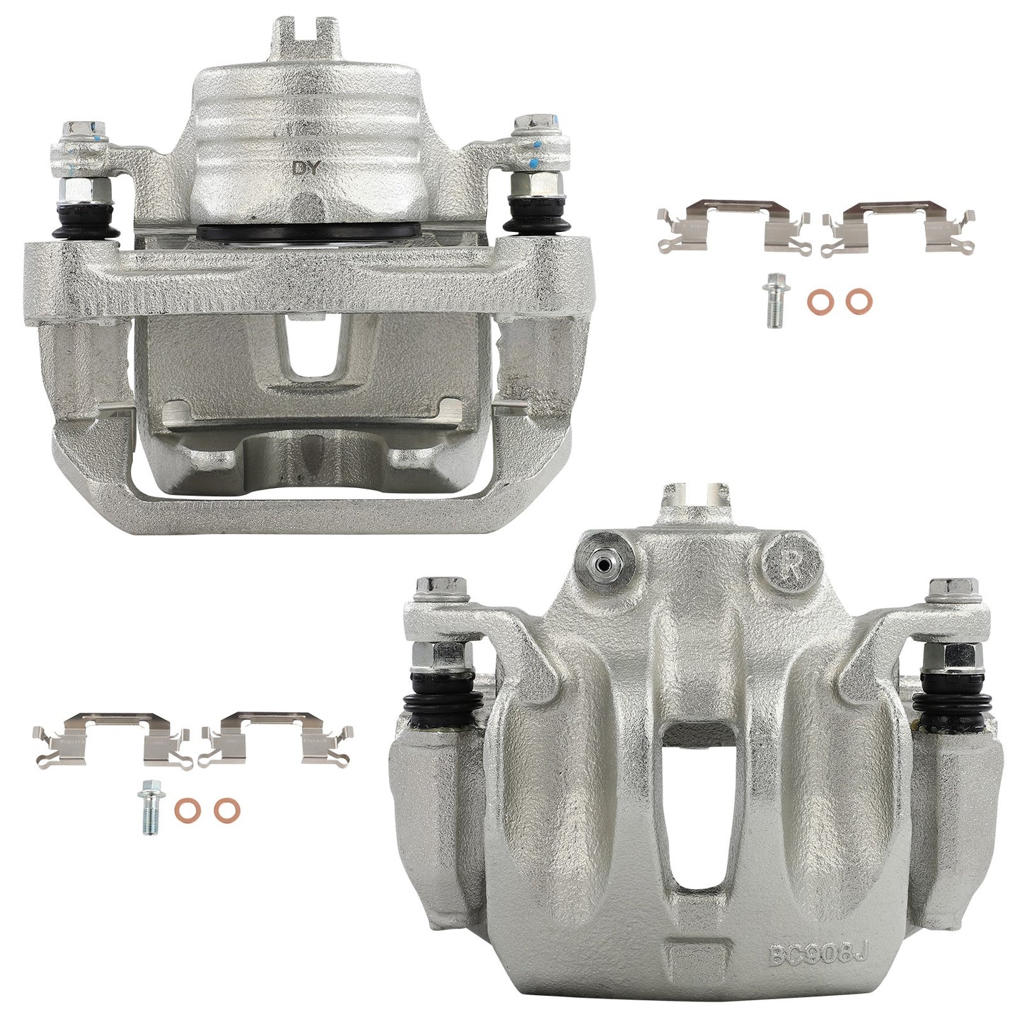 Front Left Right Brake Calipers 2Pcs For 2003-2011 Nissan Murano 19B2880 19B2881