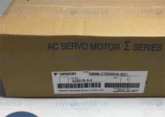 1/Piece  R88M-U75030HA-BS1 Omron Servo Motor