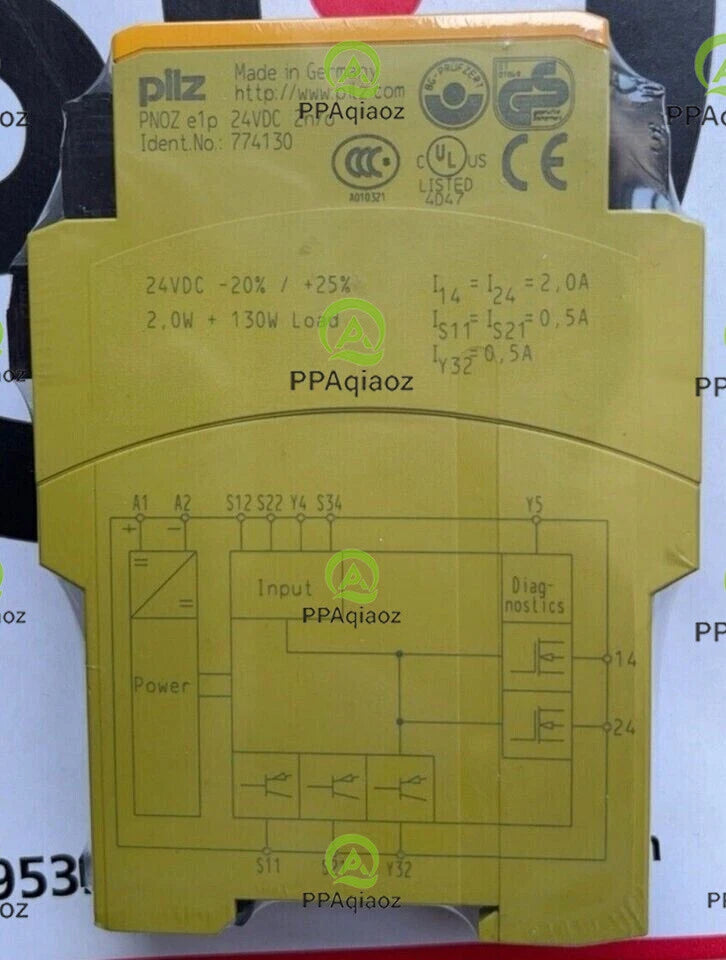 774130  PILZ PNOZ e1p 24VDC 774130 Safety Relay #P
