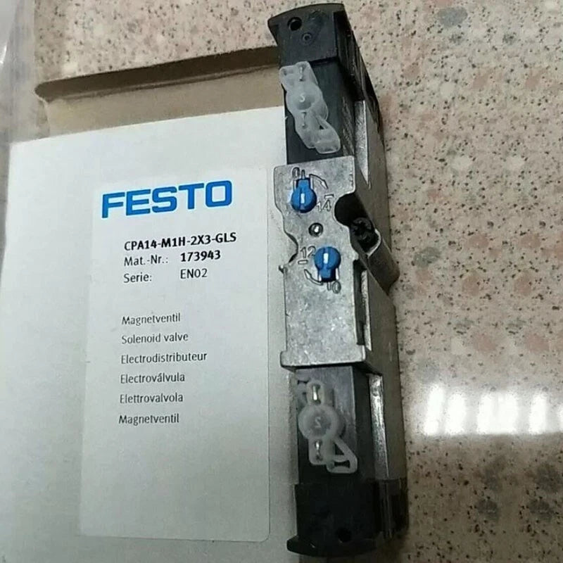 1PC  FESTO CPA14-M1H-2X3-GLS 173943 Solenoid Valve #P