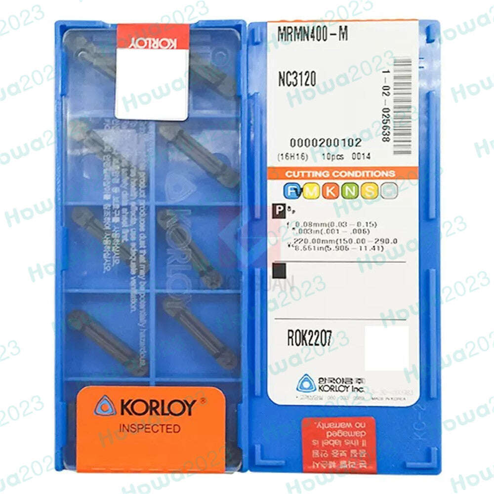 10Pieces/Box KORLOY MRMN300-M NC3120 CNC Turning Blade Carbide Inserts