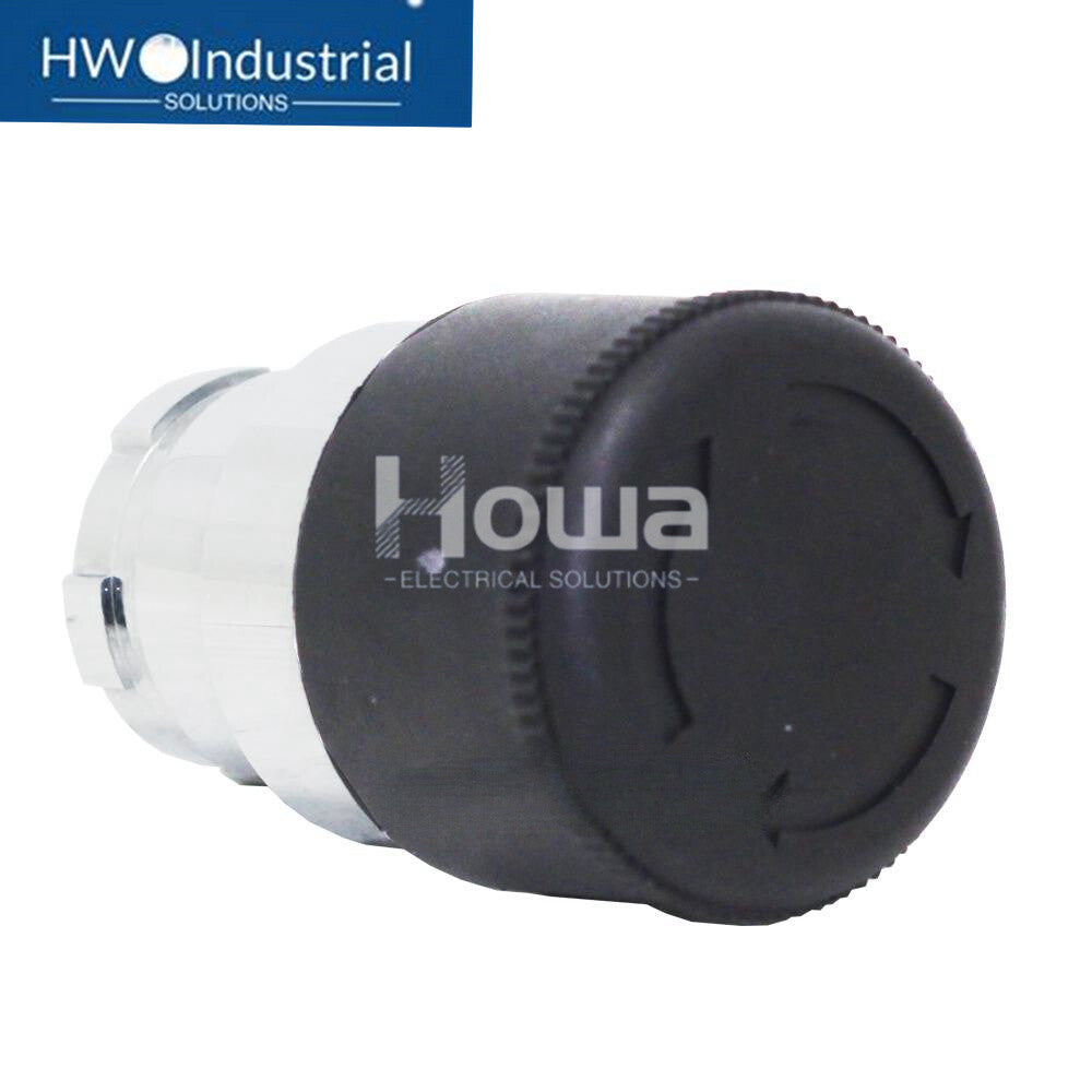 2PC  ZB2BS42C ZB2-BS42C Black Emergency Stop Button Head Rotation Reset