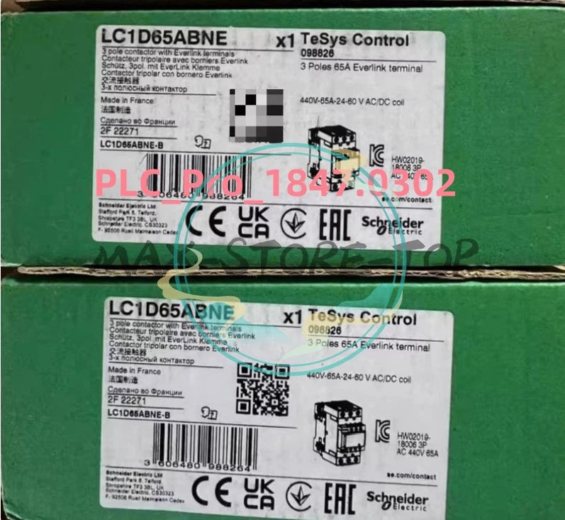 LC1D65ABNE 1PCS   Schneider LC1D65ABNE Fast delivery