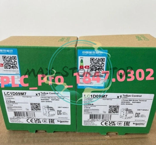 1PCS   For schneider LC1D09M7 AC220V 9A CONTACTOR Fast delivery