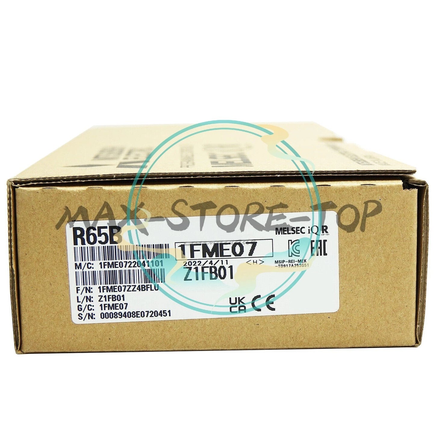 R65B  Sealed Mitsubishi PLC iQ-R Series; Extension base Unit, 5-slot R65B