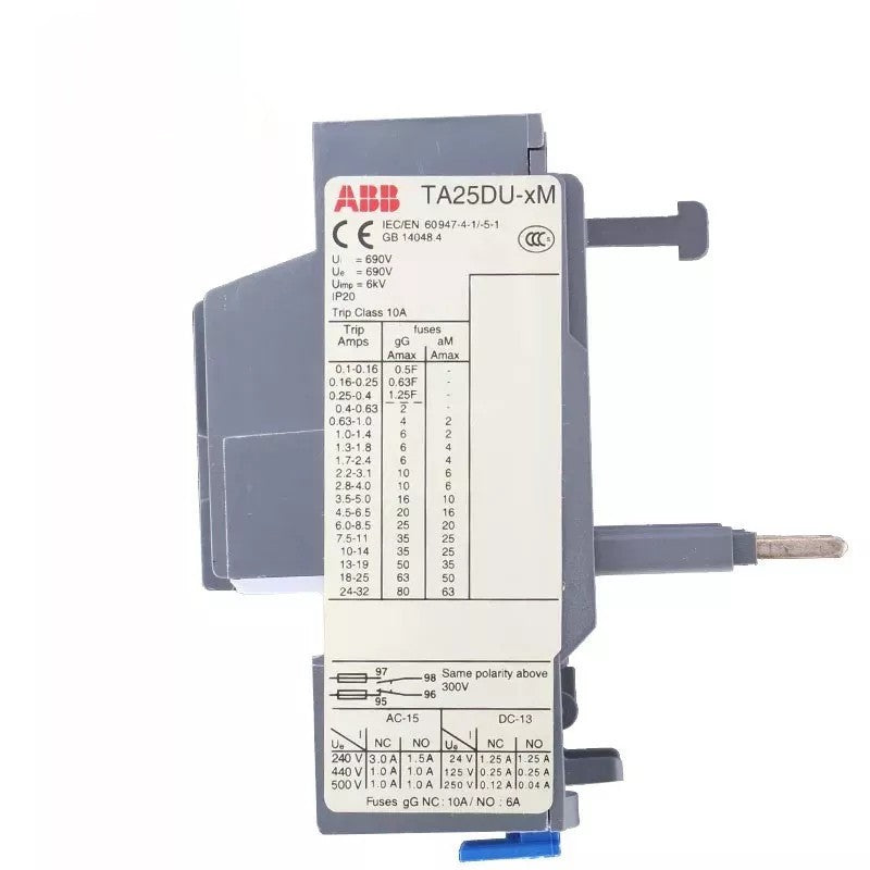 1pcs For ABB TA25DU-25 TA25DU25 1SAZ211201R1051 25A 690V 3 Poles relay