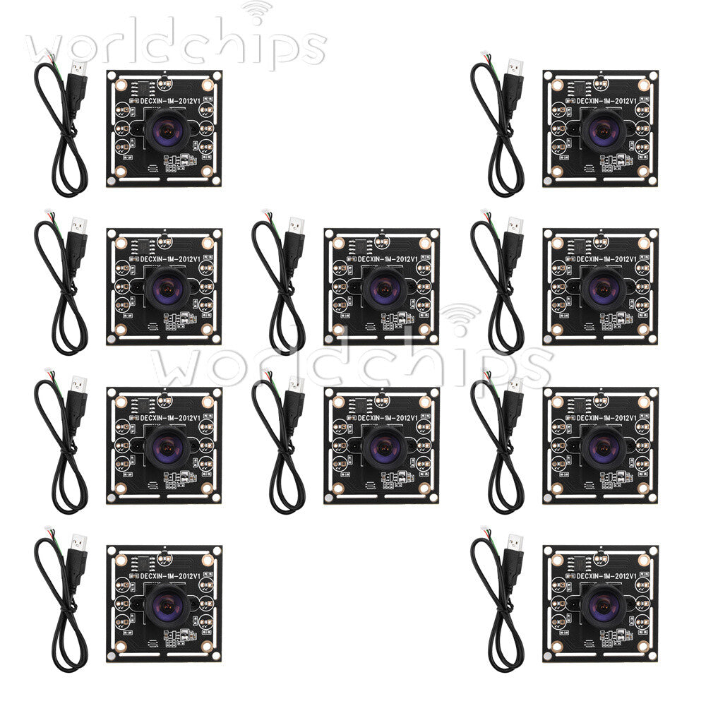 1-10PCS OV9732 30FPS 1MP Camera Module 100° 1280x720 Module For Windows Android
