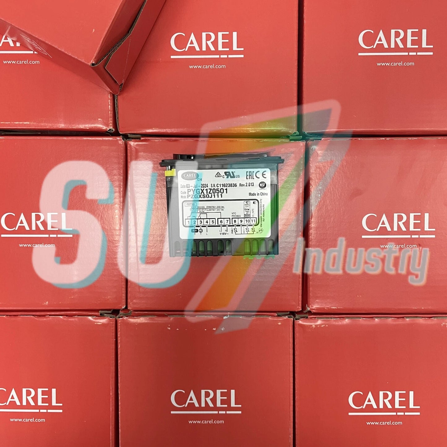 CAREL PZGXS0J111 Temperature Controller# 1pcs    In Box