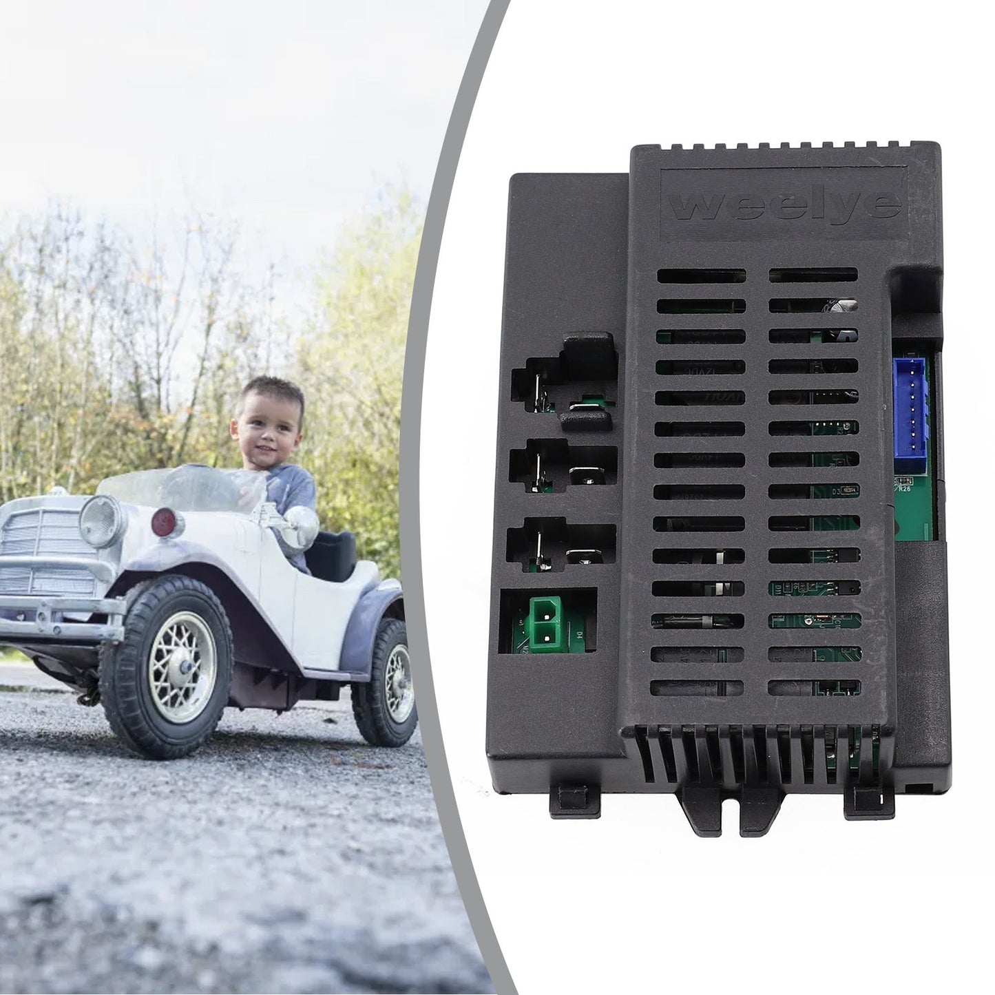Weelye RX98 24V Control Box Bringing More Fun to Your Kids' Electric Cars