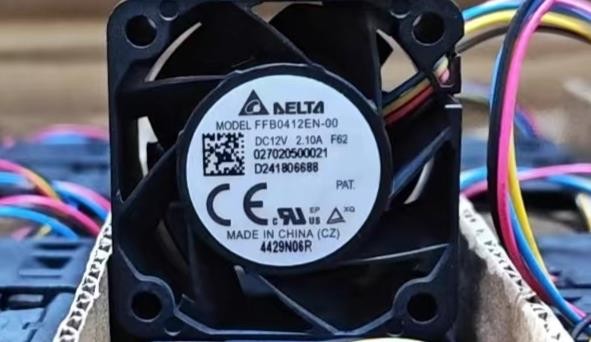 1/piece Delta FFB0412EN-00 12V 2.10A 4028 4CM Server Power Supply Cooling Fan