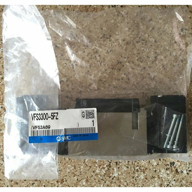 one  SMC VFS3300-5FZ VFS3300-5FZ Solenoid Valve spot stock #P