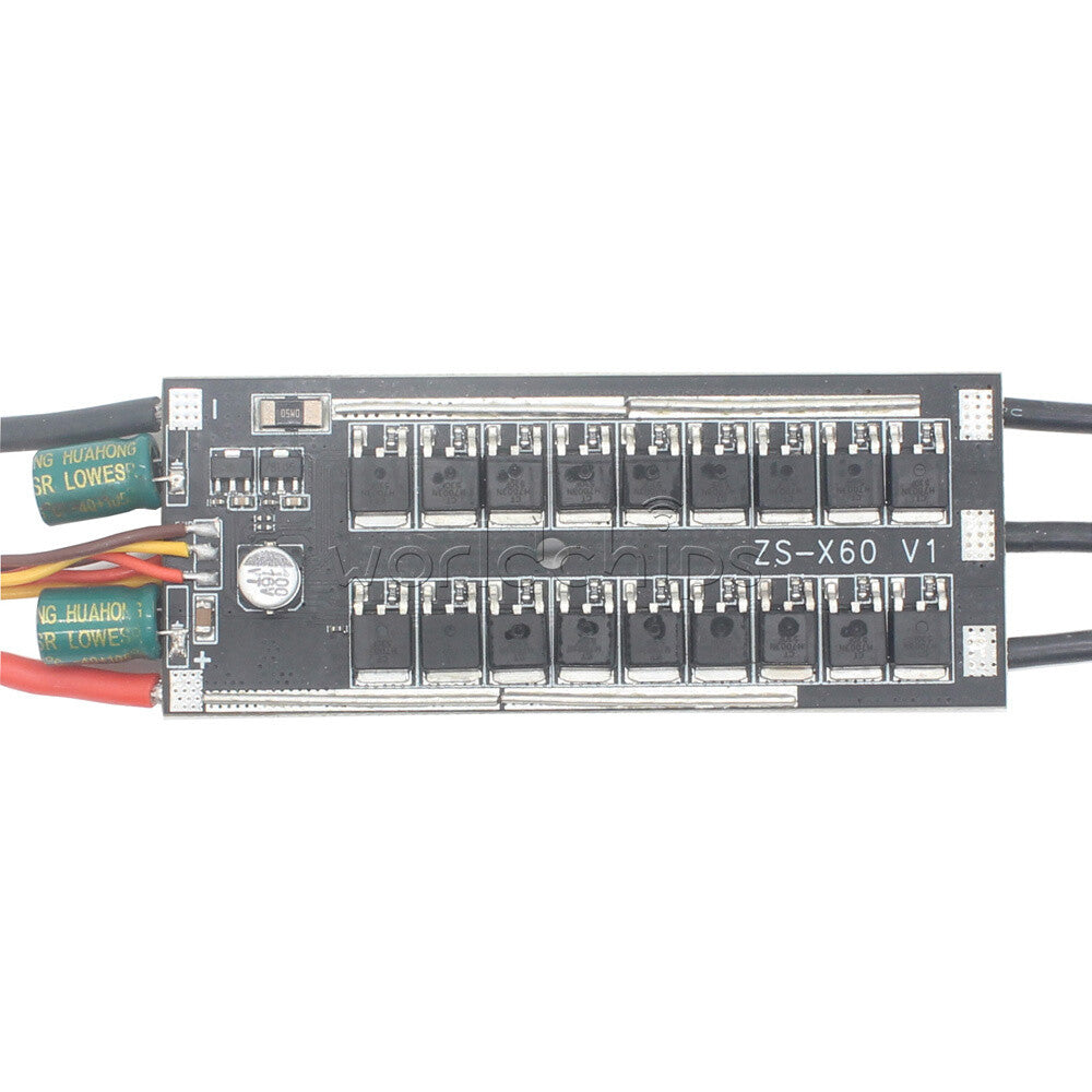 200/1000W 3 phase Brushless Hall Motor Pump Driver ESC Speed Controller DC 6-24V